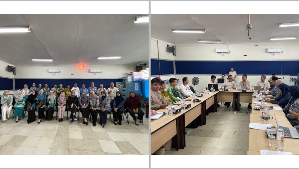 Kegiatan bimbingan teknis KIP (Keterbukaan Informasi Publik) di lingkungan Kanwil Kementerian HAM Kalimantan Selatan.