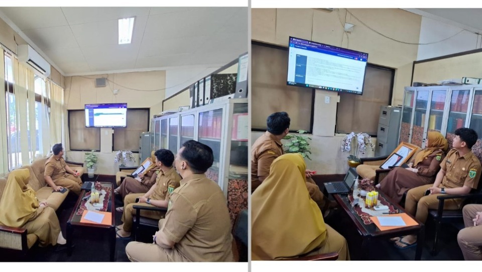 Tim Asesor Penilaian Indeks Reformasi Hukum Pemerintah Kabupaten Tabalong melaksanakan kegiatan Penilaian Mandiri Indeks Reformasi Hukum Pemerintah Daerah Tahun 2026