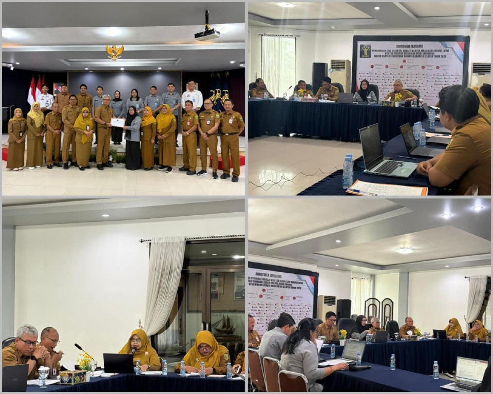 Harmonisasi Raperda tentang Riset dan Inovasi Daerah serta Raperbup tentang Pembentukan, Kedudukan, Susunan Organisasi, Tugas dan Fungsi, serta Tata Kerja Unit Pelaksana Teknis Daerah Pusat Kesehatan Masyarakat pada Dinas KEsehata