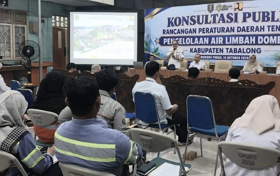 Konsultasi Publik Rancangan Perda Tentang Pengelolaan Air Limbah Domestik Kab. Tabalong