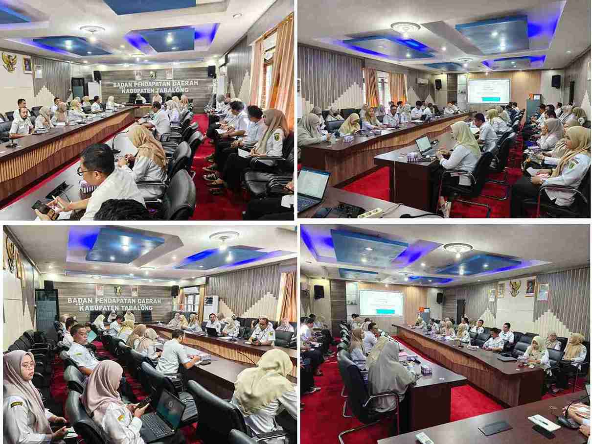 RAPAT PEMBAHASAN RANCANGAN PERATURAN DAERAH TENTANG PERUBAHAN KEDUA ATAS PERATURAN DAERAH KABUPATEN TABALONG NOMOR 1 TAHUN 2024 TENTANG PAJAK DAERAH DAN RETRIBUSI DAERAH