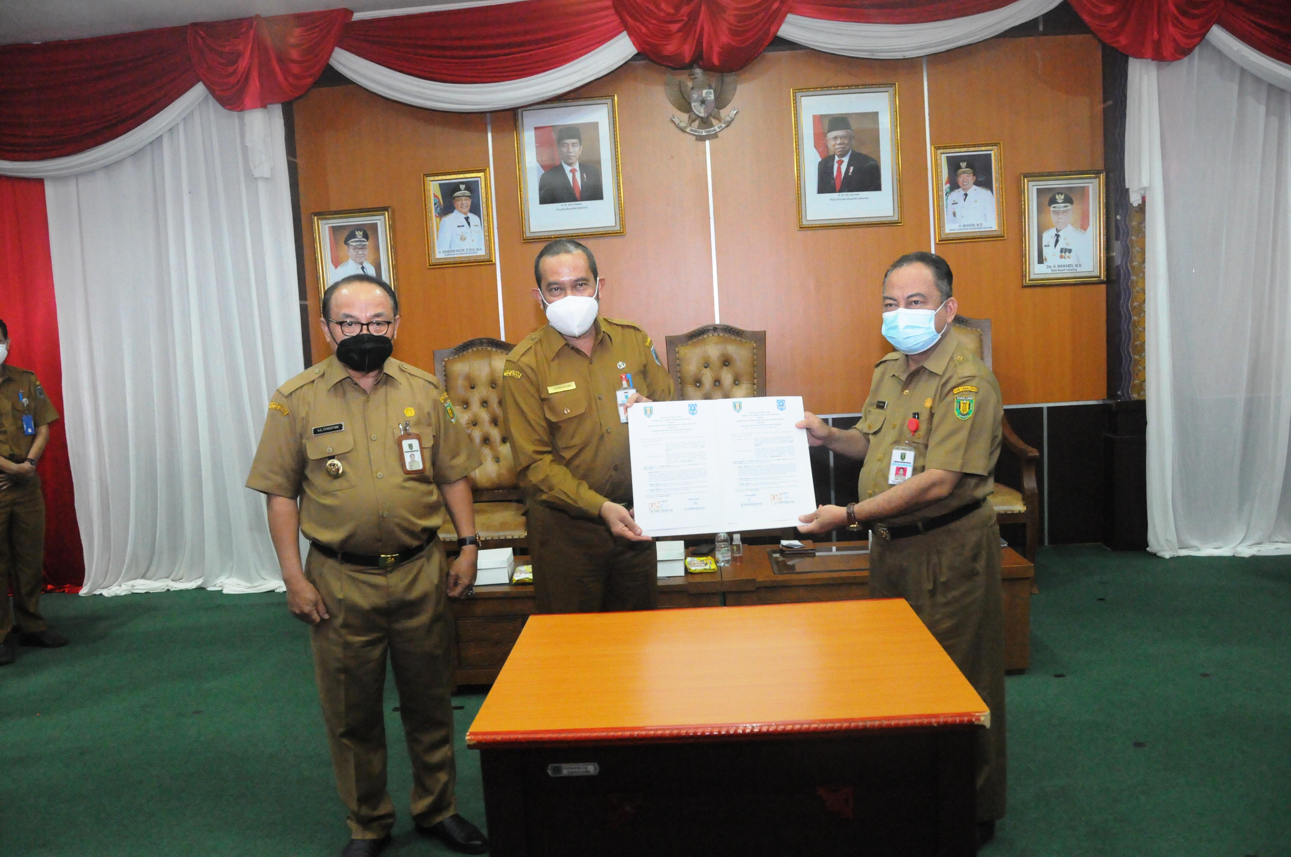 KUNJUNGAN KERJA PEMERINTAH HSS STUDI TIRU TIM PENGENDALIAN INFLASI DAERAH (TPID) KAB. TABALONG